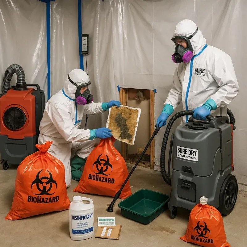 Contaminated Water Handling Protocols process in Cienegas Terrace, TX